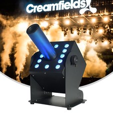 12x3W LED Co2 Jet Machine RGB Smoke Fog Spray Cryo Cannon DMX for Stage DJ Club