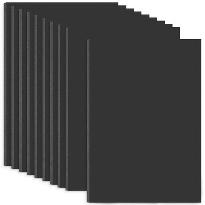 Frametory 13X19 Black Foam Core Boards 3/16 Thick Polystyrene Poster Board For