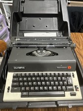 Olympia Report Electric Typewriter Olympia Inc. USA FOR PARTS OR REPAIR **Read** thumbnail