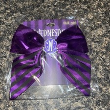 Hair Accessory Halloween Addams Family/Wednesday Purple/Black Cosplay New