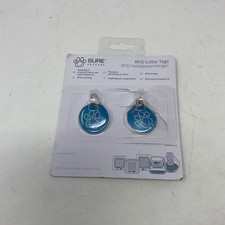 Sure Petcare SureFeed RFID Collar Tags 2-Pack Blue 25mm
