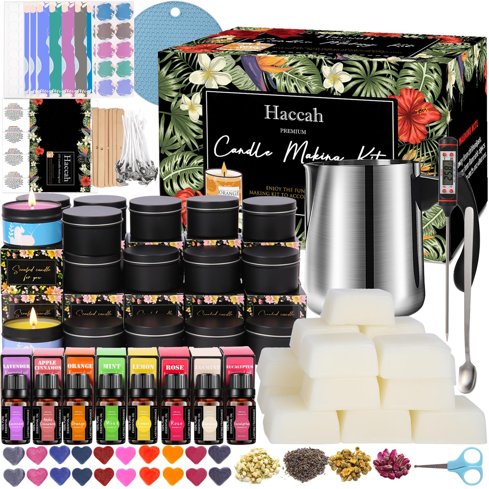 Complete Candle Making Kit, Candle Making Supplies, DIY Arts