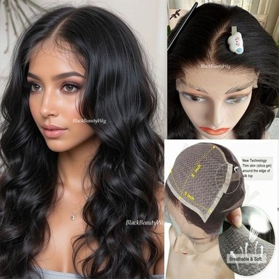 5x5 Silk Base Full Lace Human Hair Wig Body Wave Silk Top Full Lace Wigs