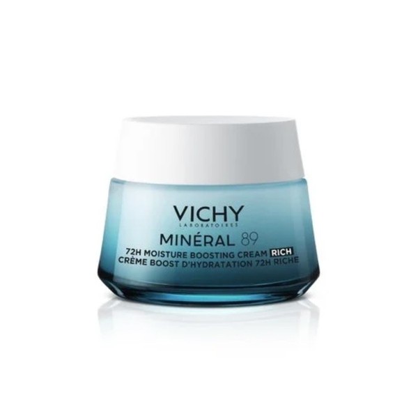 Vichy Mineral 89 Crema Viso Ricca, Idratante E Rigenerante 72 Ore, 50 Ml-image