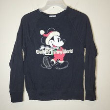 Disney Parks Walt Disney World Mickey Mouse Christmas Holiday Sweatshirt Adult S