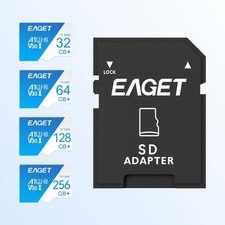 Eaget High Speed Memory For Micro SD Card 32GB 64GB 128GB TF Card Ultra Class 10