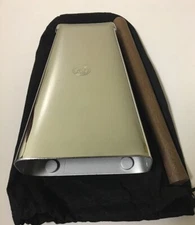 Hand Held Cowbell Chrome ES-4 Type With Stick & Cowbell Pouch. TP#5 Med Pitch