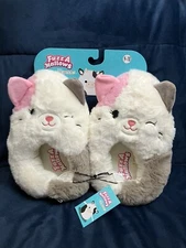 Women’s size 9-10 Squishmallows Slippers Karina the Cat Fuzzamallows Adult 9/10