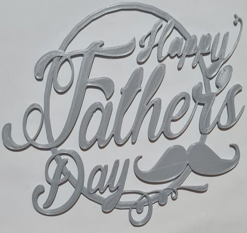 Cake Topper Happy Birthday Party Mutter/Vatertag 3D Seide Deko schön - Bild 8 von 38