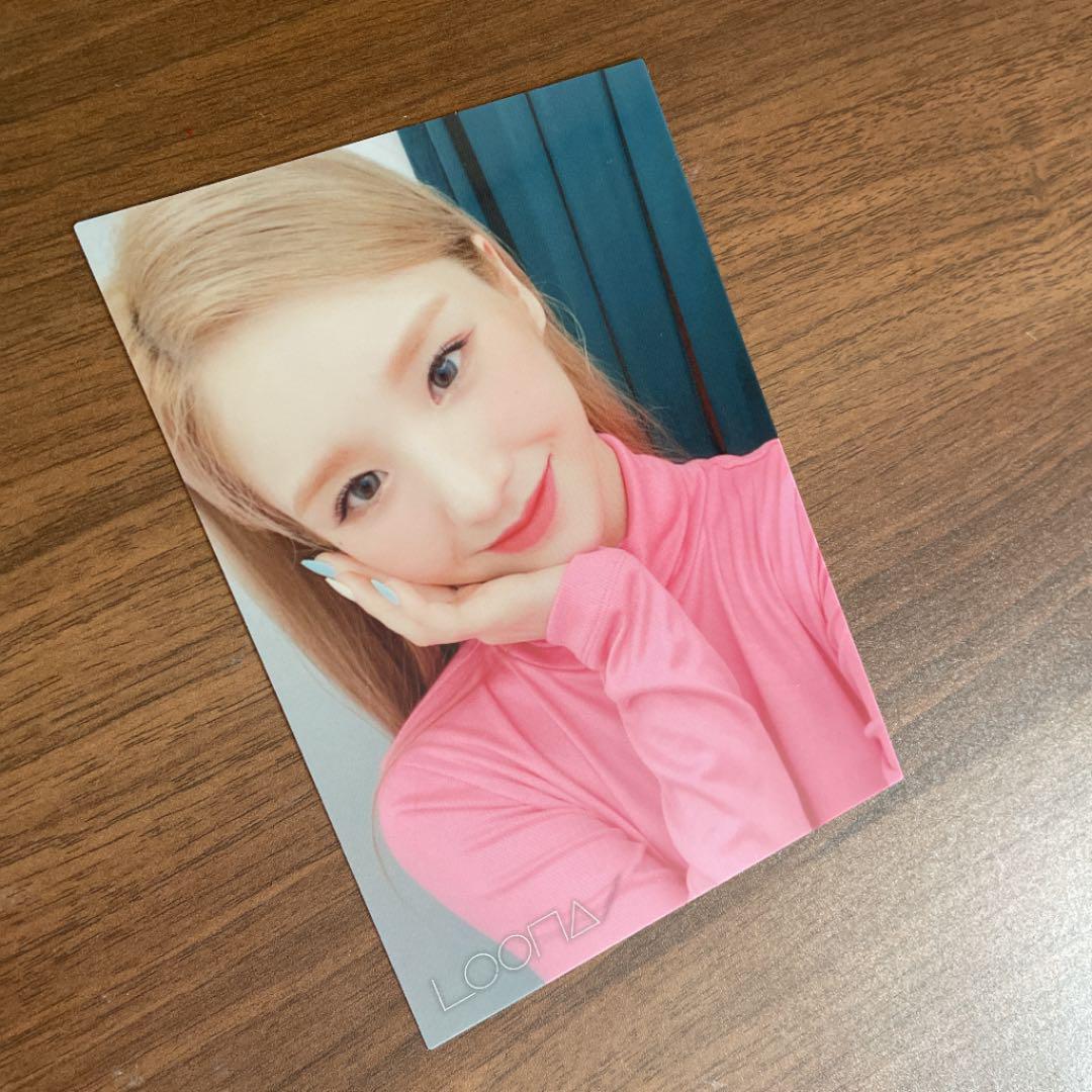 LOONA HULA HOOP Universal Limited Clear Card HeeJin LOONA HULA HOOP Universal Limited Clear Card HeeJin