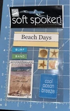 Soft Spoken MAMBI Embellishments Sand Castle