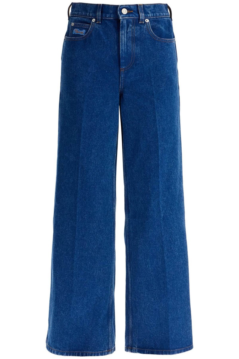 Marni Wide Flared Leg Jeans With A | eBay Marni Wide Flared Leg Jeans With A | eBay