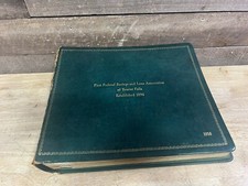 Vintage 1958 The First Federal Savings And Loan Association Book Beaver Falls