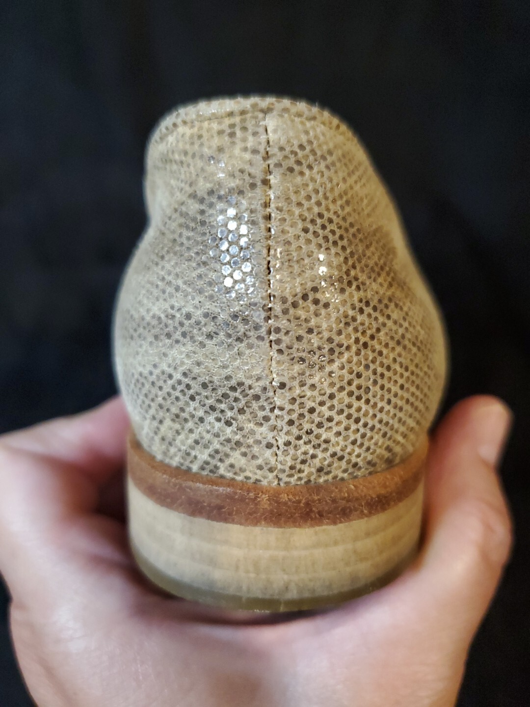 ELLEN TRACY Womens Size 6B Python Snake Faux Leat… - image 11