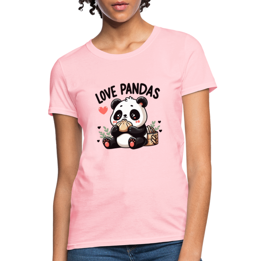 Love Pandas Women's Contoured T-Shirt | eBay