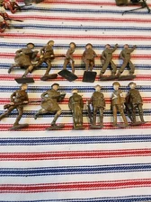 John Hill and Company set of 12 WW1 Infantry   . Pre 1950's.