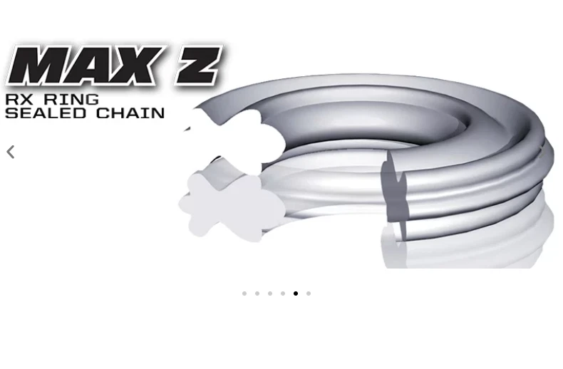 Suzuki 1998-2023 GSXR600 RK MAX-Z RX-Ring 120 Link 525 Pitch Gold - Image 4 of 4