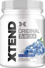 Scivation XTEND Original BCAA Powder - 50 Servings - Blue Raspberry Ice