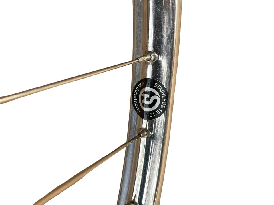 Van Schothorst 28" Vorderrad GRIMECA STAINLESS INOX 22x622 Nabe Hollandrad 18/10 - Bild 2 von 4