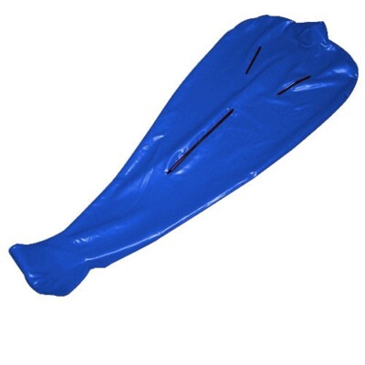 Latex Rubber Gummi Dark blue sleeping bag Cosplay uniform Ganzanzug Anzug Suit