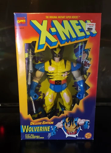 VTG Deluxe Edition Wolverine-ToyBiz X-Men 10" Figure-Vintage- 1995