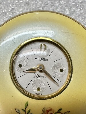Medana Xtensa Swiss Pendant Watch VTG WORKING West Germany