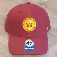 Washington Football Team '47 MVP Adjustable Youth Hat / Cap Burgundy