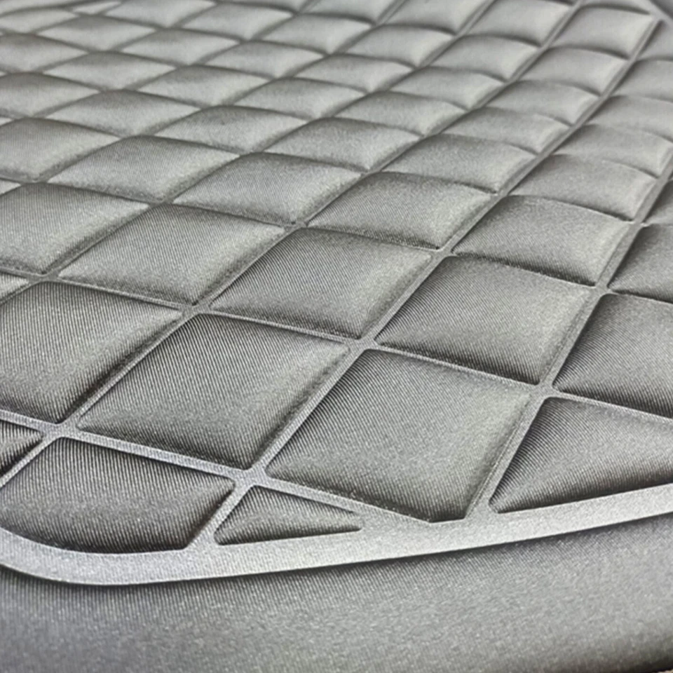 Cojín de asiento de silla de coche almohadilla de espuma viscoelástica lavable para interior exterior alfombrilla protectora Foto 3 de 4