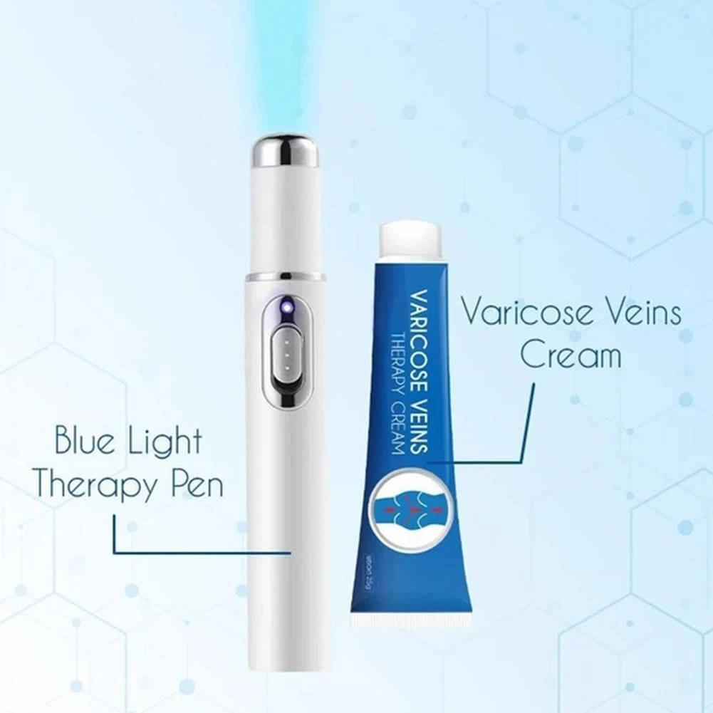 Red Or Blue Light Therapy For Spider Veins Shelly Lighting