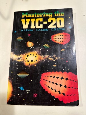 Mastering the VIC-20 Computer Book for Commodore VIC-20 Vintage 1983