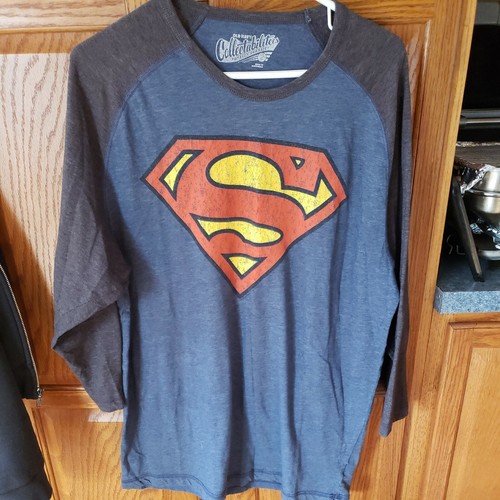 XL Blue Superman Logo T Shirt | eBay