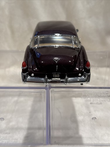 1990's NEW Franklin Mint 1949 Blue Cadillac Coupe DeVille Die Cast Toy Car 1:24 - Picture 4 of 5