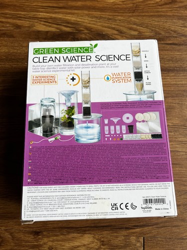 Mini Water Filtration Science Clean Water Educational Gift 4M - Picture 2 of 5