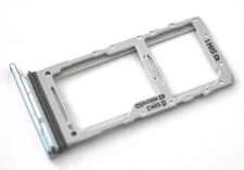 OEM SAMSUNG GALAXY S20 5G SM-G981B/DS ORIGINAL BLUE MICRO SD DUAL SIM CARD TRAY