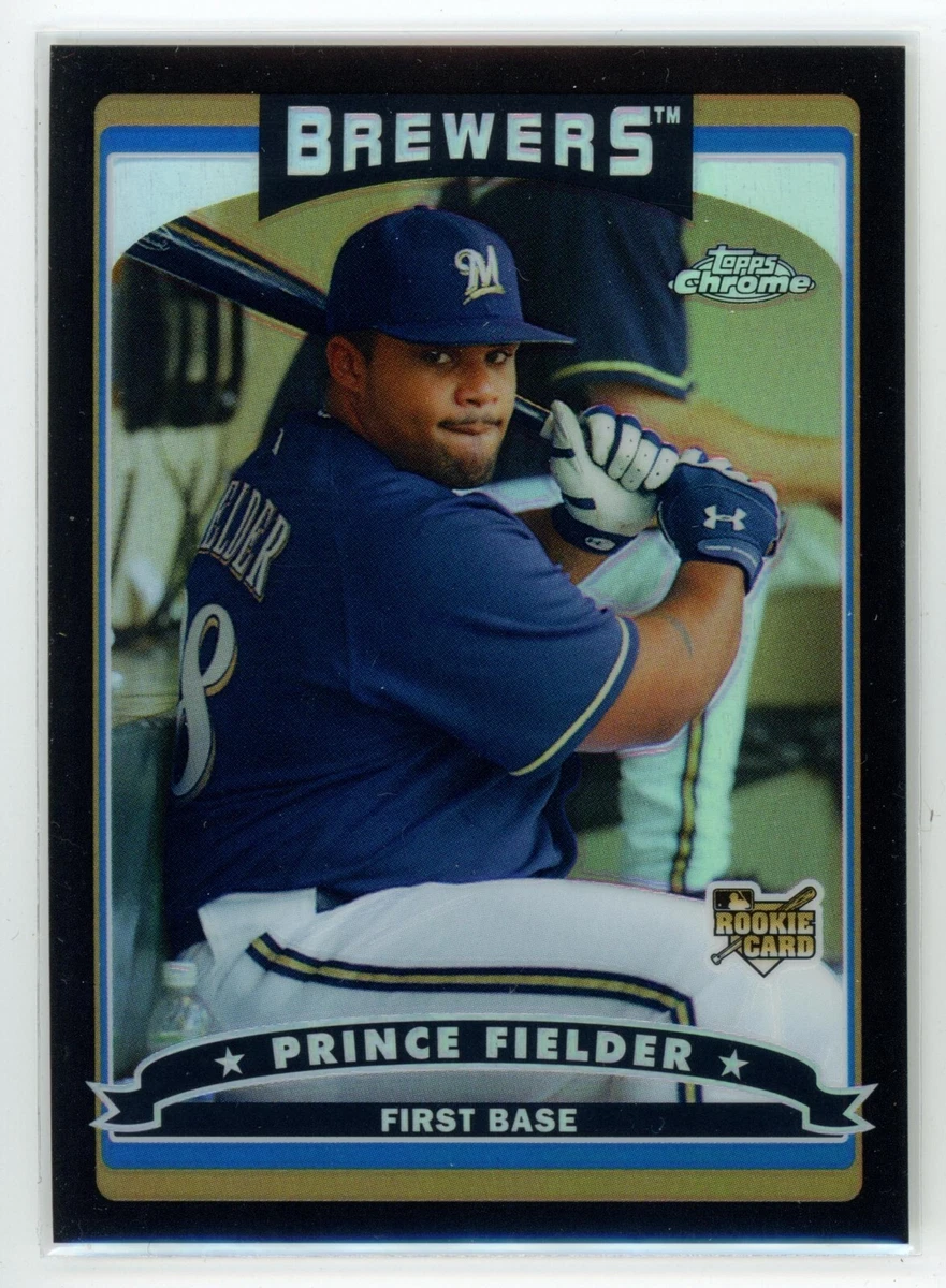 Topps Prince Fielder Baseball Sports Trading Card Singles Rookie