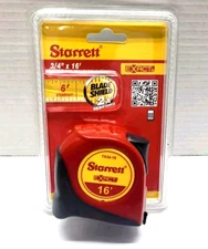 STARRETT MEASURING TAPE KTX34-16-N 3/4 WIDE X 16' LONG 60400 English