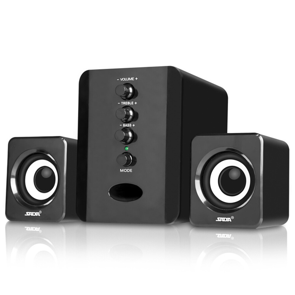 Computer Speakers Surround Sound System Wired PC Speakers Gaming Bass 3.5mm Jack