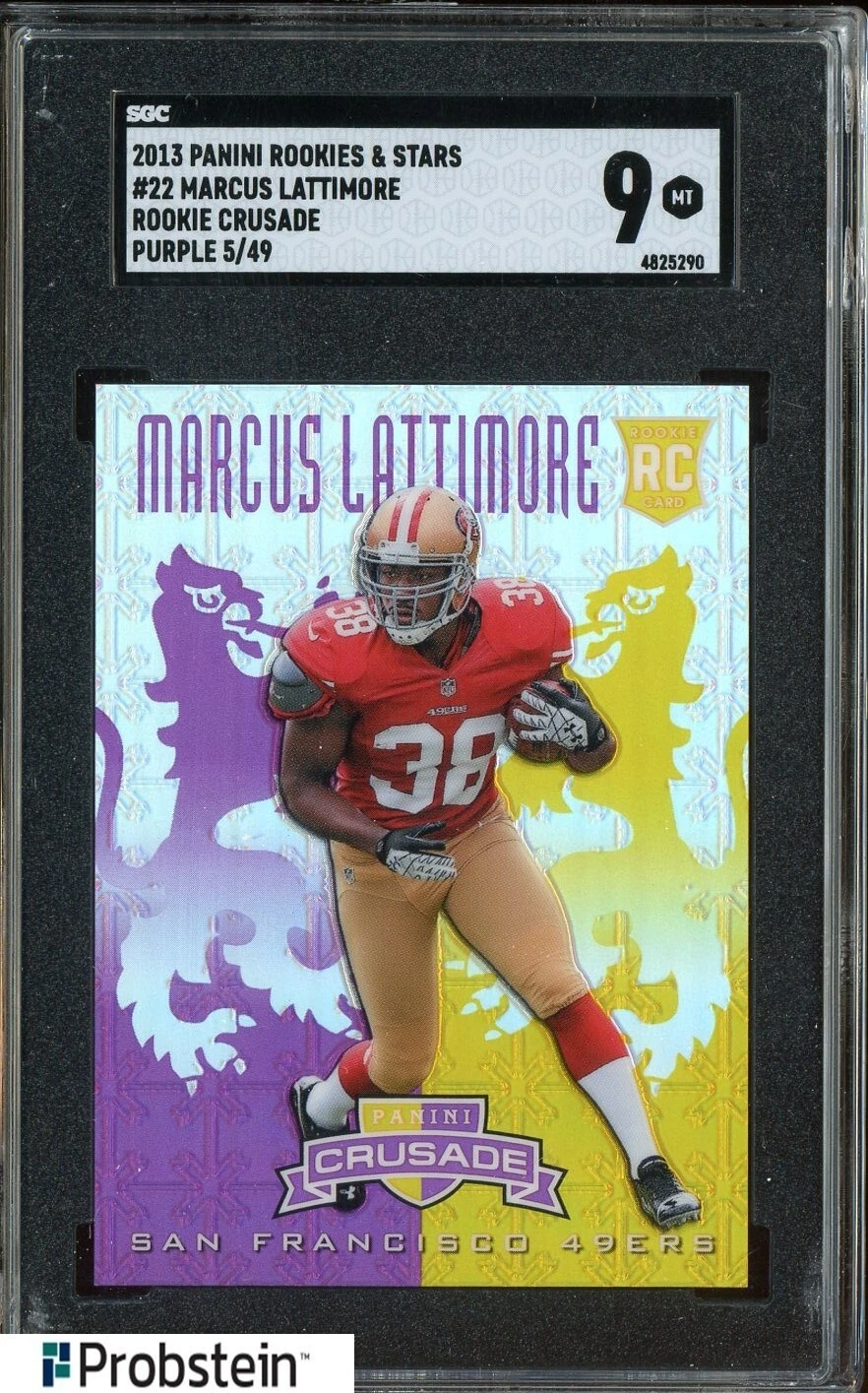 Marcus Lattimore Panini Rookies & Stars Rookie Crusade #22 Blue