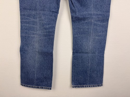 Pantalones de mezclilla MSGM Milano azules rectos elásticos con cremallera cómodos talla 50 - Imagen 14 de 22