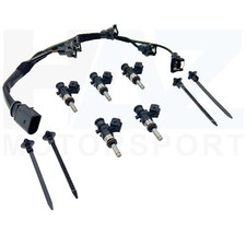 AUDI RS3 8V TTRS 400PS BOSCH 980CC EV14 MPI E85 PORT INJECTORS + HARNESS x5 SET