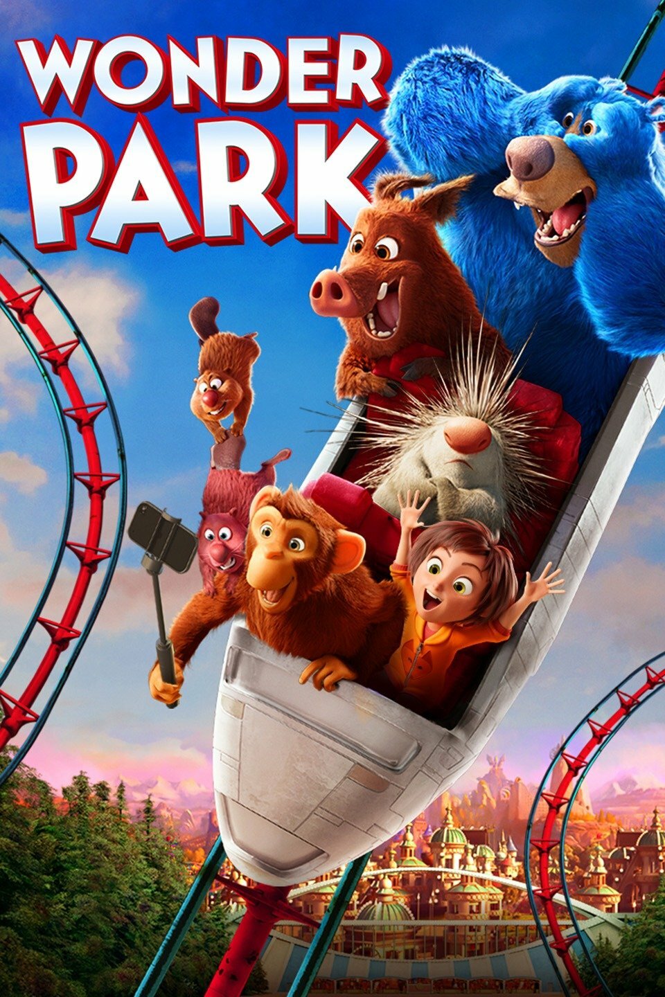 WONDER PARK SLEEP TALKING BOOMER ANIMATED PLUSH BEAR EYES HEAD MOVE 20 PHRASES! - Picture 11 of 12