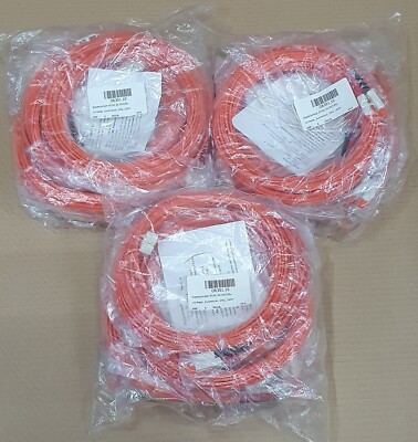 5 Pack Duplex Jumper ST/SC 2G 50/125μ, 10 Meters, Euromicron, 0M2, LSOH