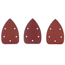 60 Pieces 140x140x95mm Assorted 1000/400/800 Grits Mouse Detail Sander Sandpa...