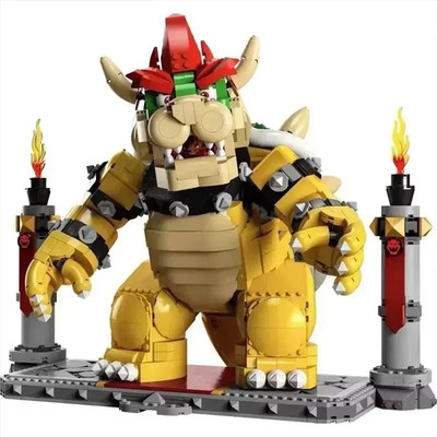 Super Mario Der mächtige Bowser Mighty Bausatz Building Set +2807pcs Replika