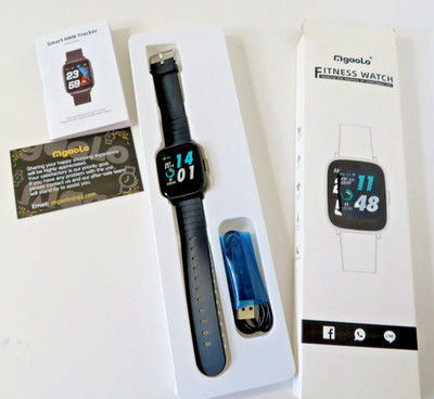 MgaoLo Fitness Tracker Smart Watch with Blood Pressure Heart Rate Sleep Monitor