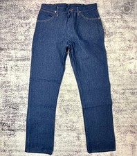 NWT Wrangler Cowboy Cut Mens Jeans 34x34 Rigid Indigo ProRodeo Competition 13MWZ