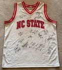 NC State Wolfpack Basketball Team Autographed Jersey with Julius Hodge