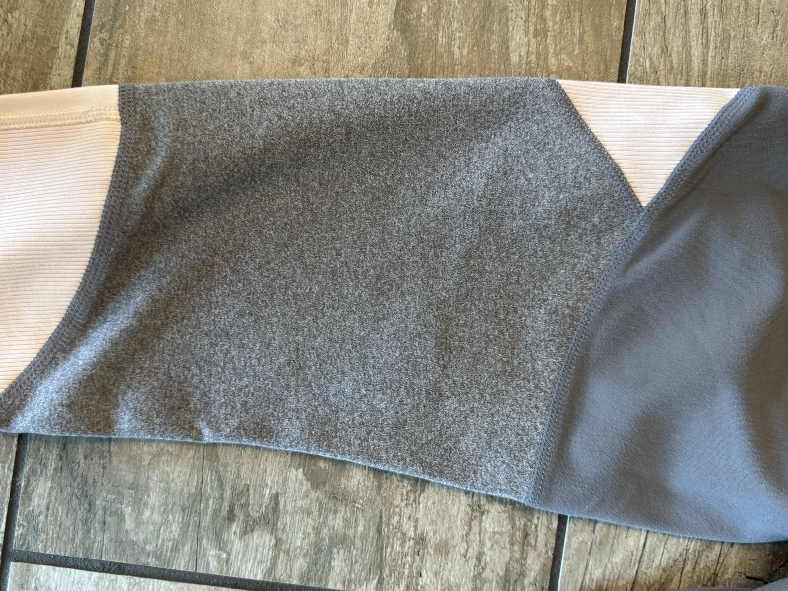 ATHLETA Salutation Modblock Flagstone Grey & Pink… - image 3