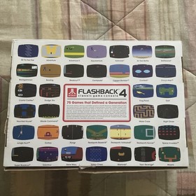 Atari Flashback 4 Classic Game Console 40th Anniversary Edition 75 Games