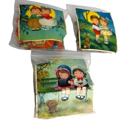 Antique Puzzles Discovered Aint Love Grand Nice But Awfully Dumb Set of 3 READ